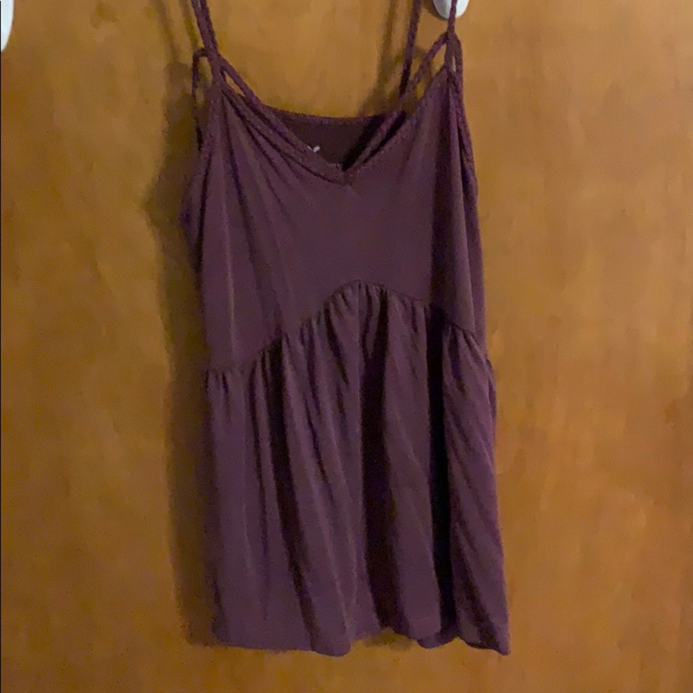 AMERICAN EAGLE braided strap tank top